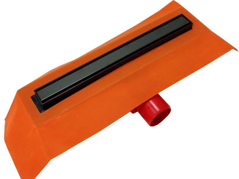 Трап душевой линейный Mesateknik Thin 50 мм 330 мм Черный (RS-MTS 59590-33iSB)