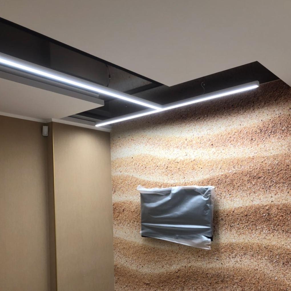 Светильник светодиодный управляемый X-LED 80 Вт Т-образный 840x815x43 мм (LSNT-80dc) - фото 4