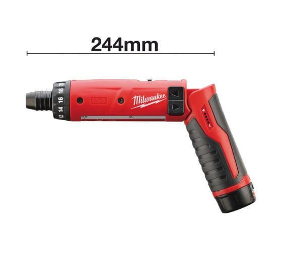 Аккумуляторная отвертка Milwaukee M4 D-202B (4933440475) - фото 2 Аккумуляторная отвертка Milwaukee M4 D-202B (4933440475) - фото 2