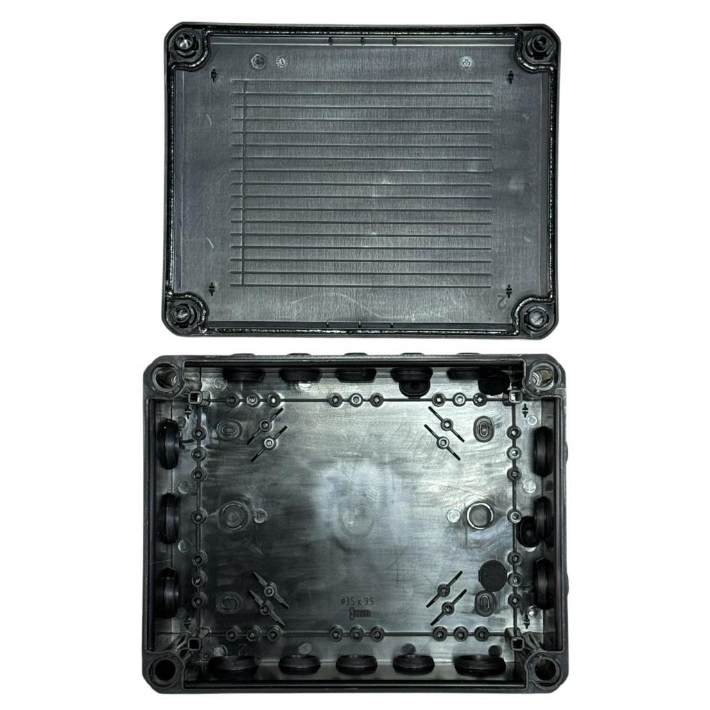 Коробка распределительная Neomax NX1148 наружная герметичная 240х190х95 мм IP66 Черный - фото 3