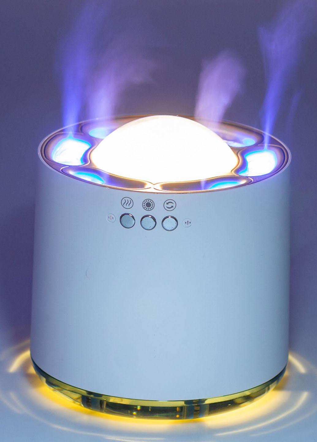 Увлажнитель воздуха ультразвуковой с RGB-подсветкой Pickup Dynamic Humidifier с синхронизацией и музыкой 800 мл Белый (6262L) - фото 10