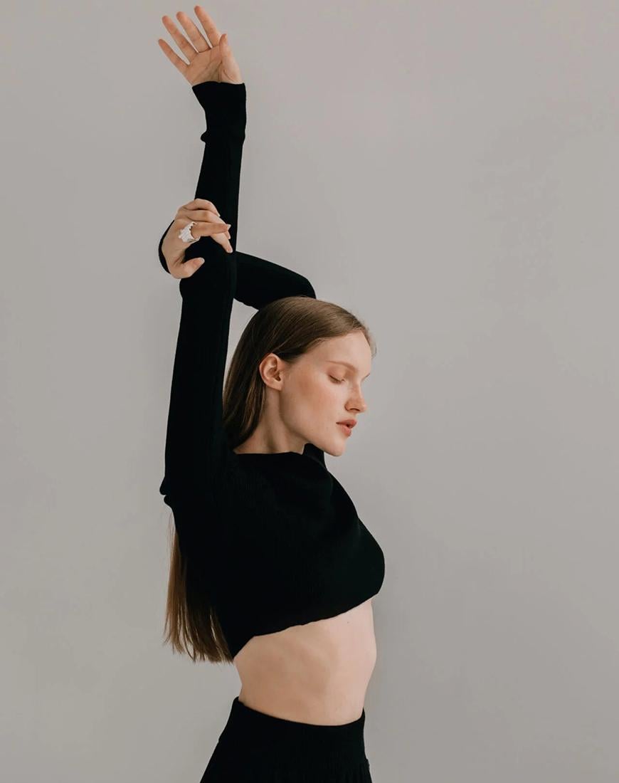 Топ класичний MERJ чорний One size Топ класичний MERJ чорний One size