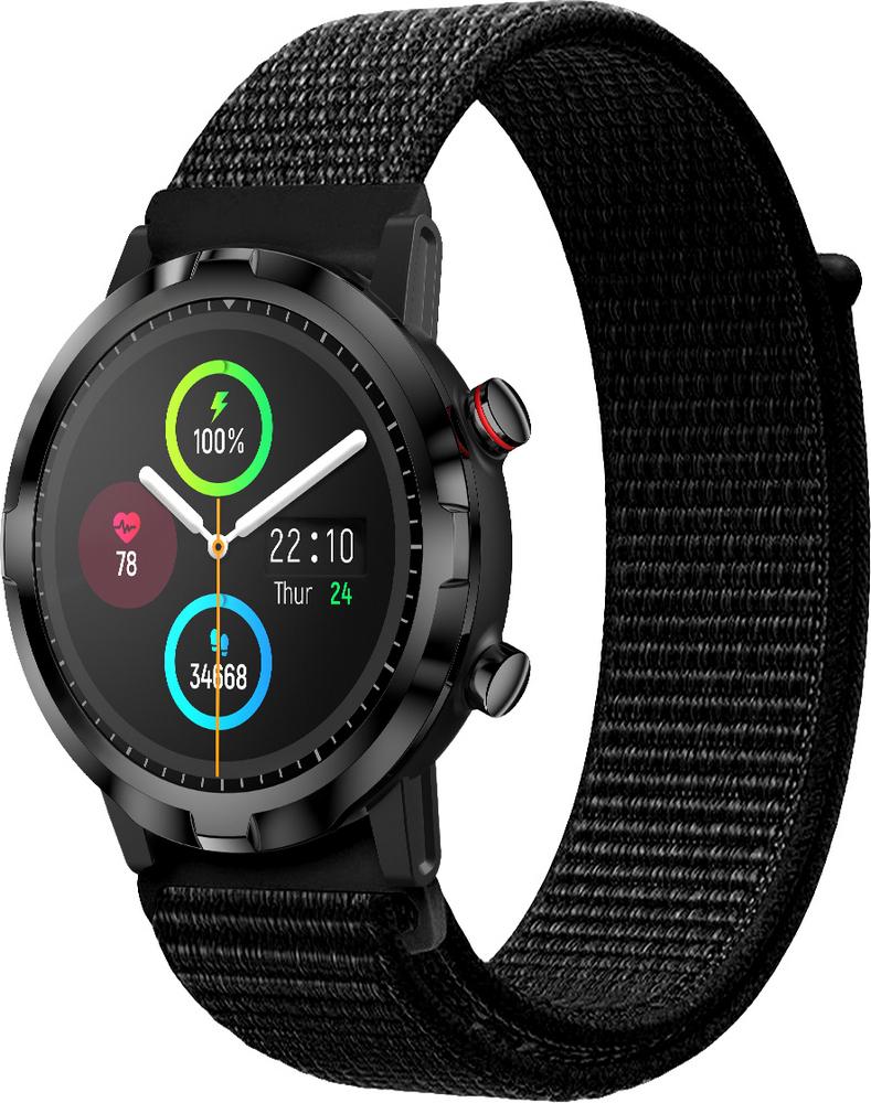 Ремешок нейлоновый Sport Loop для Haylou Smart Watch RT LS05S Black (27345-2B) Ремешок нейлоновый Sport Loop для Haylou Smart Watch RT LS05S Black (27345-2B)