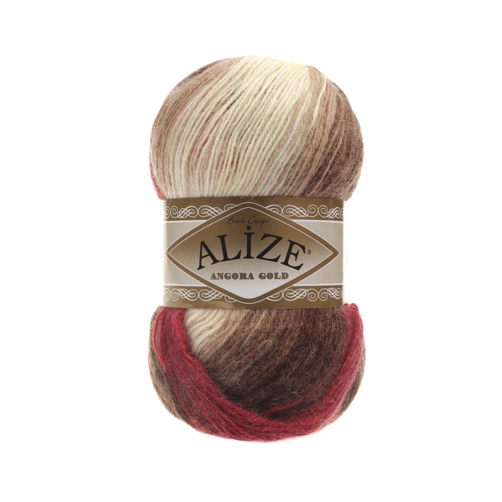 Пряжа Alize Angora Gold Batik 4574 (6341)