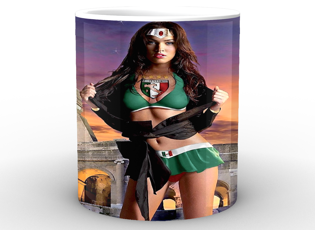Чашка GeekLand Чудо-Женщина на фоне Колизея (WW.02.007)