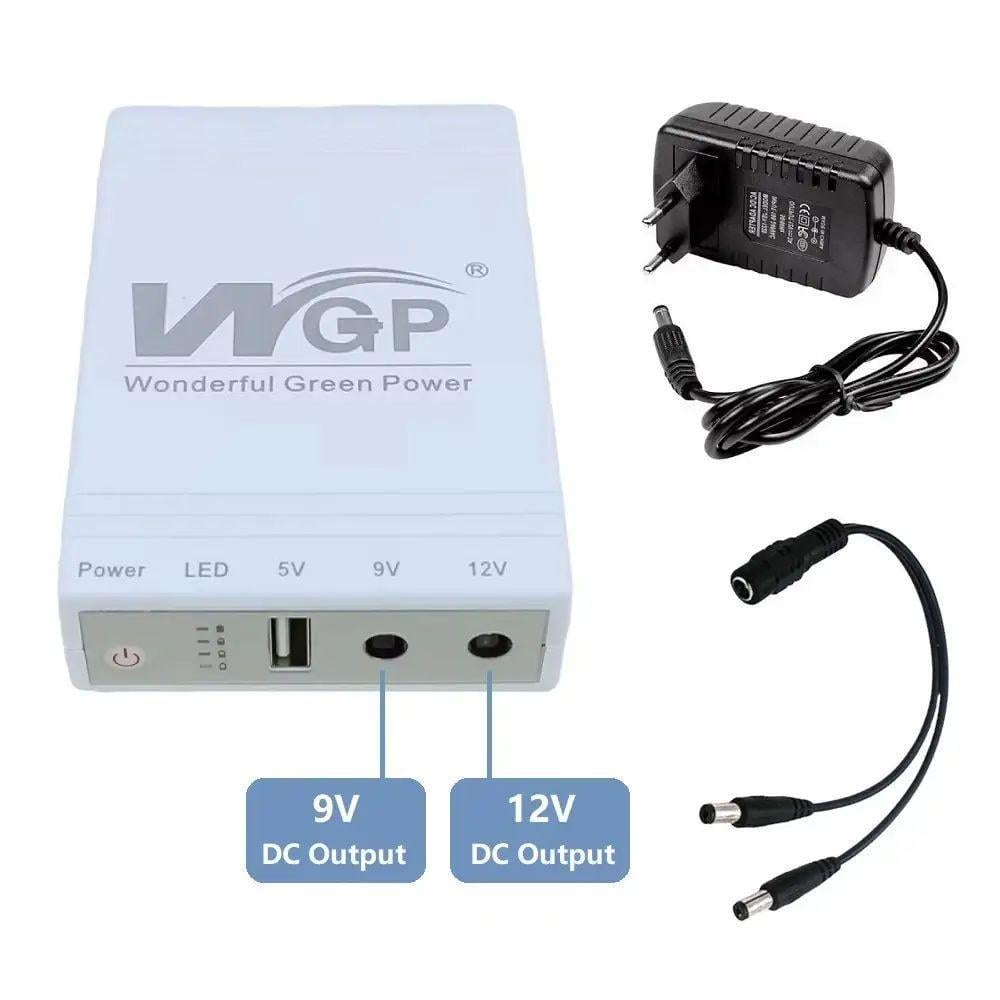 Источник бесперебойного питания для роутера MINI DC UPS WGP 5/9/12V 10400 mAh (WGP90) - фото 5 Источник бесперебойного питания для роутера MINI DC UPS WGP 5/9/12V 10400 mAh (WGP90) - фото 5