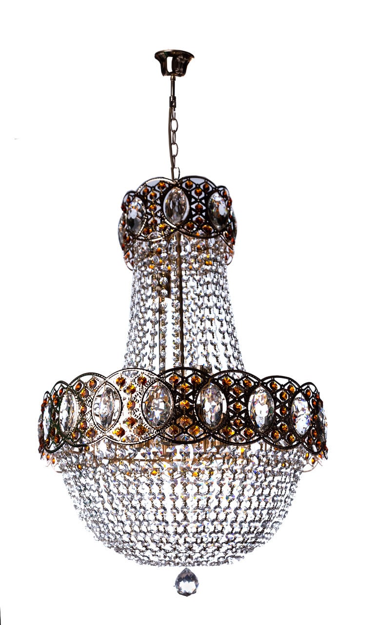 Люстра хрустальная подвесная Sunlight 1058/7 E на 7 ламп