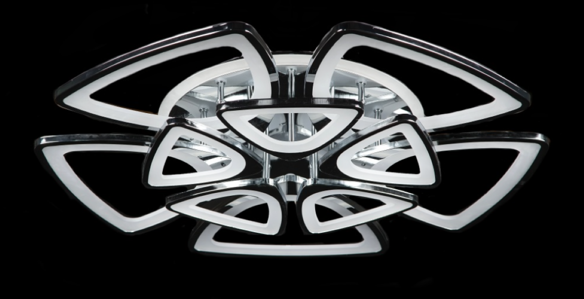 Светодиодная люстра LK233/5/5/A LED Chrome Белый/Хром (AN000065) Светодиодная люстра LK233/5/5/A LED Chrome Белый/Хром (AN000065)