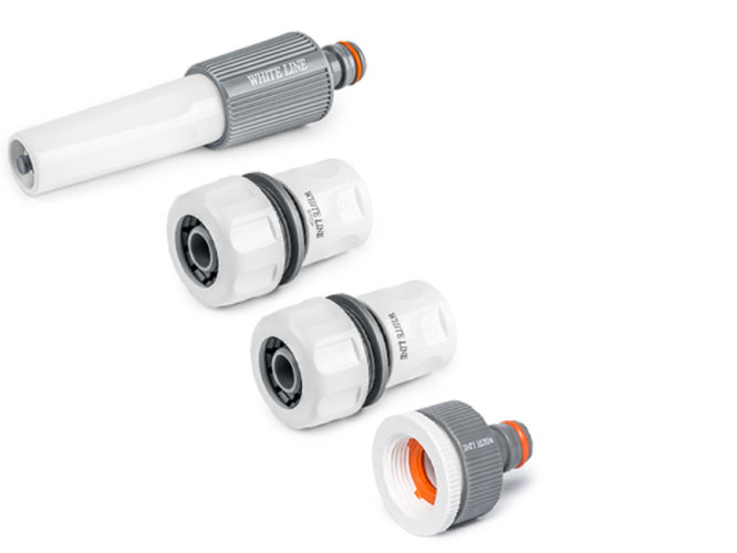 Конектори з насадкою Bradas White LINE на шланг 3/4" (WL-5500-34)