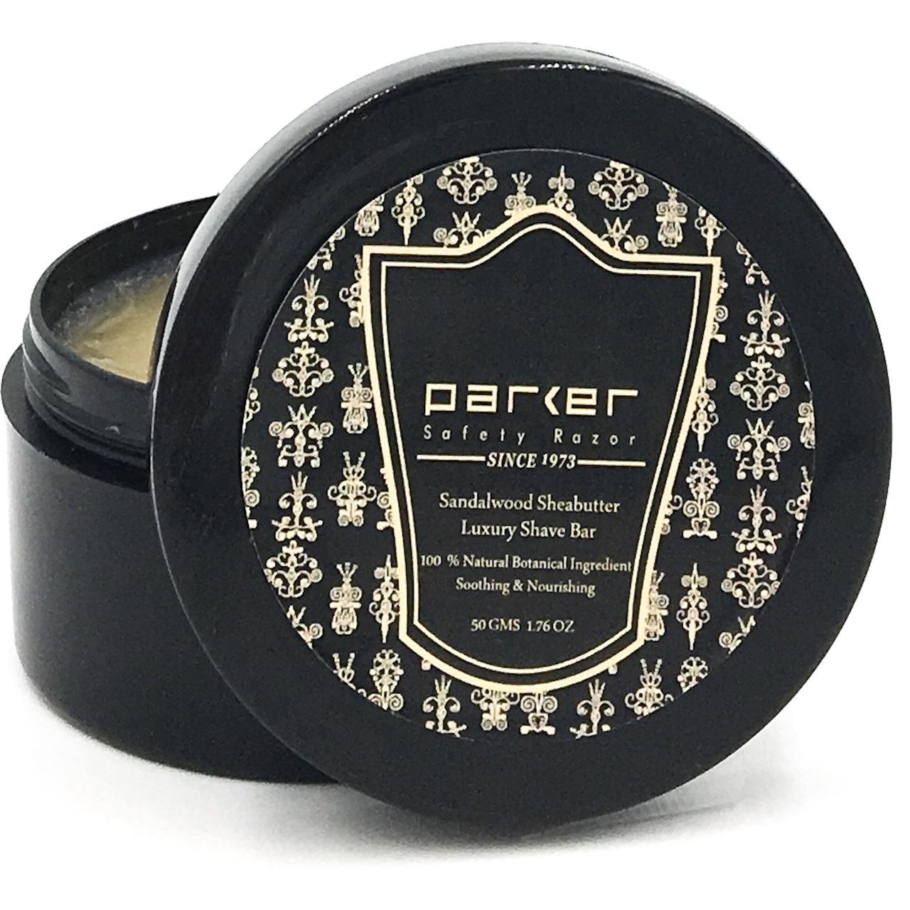 Мило для гоління Parker Sandalwood&Shea в банці