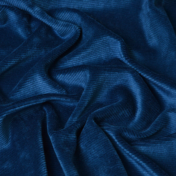 Ткань велюр IDEIA Трикотаж 1,5 м Морская волна (2200004149028)