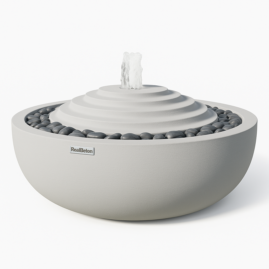 Фонтан бетонный садовый Тао 850x390 мм (26224698)