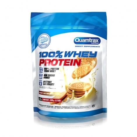 Протеин Quamtrax 100% Whey 500 г Бисквит с заварным кремом (5636V9981)