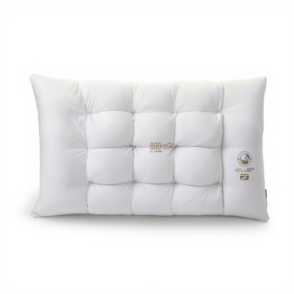 Подушка для сна ЗColorful Home эфирка мягкая 042-1-40 50х76 см Белый (147-102-042-1-40)