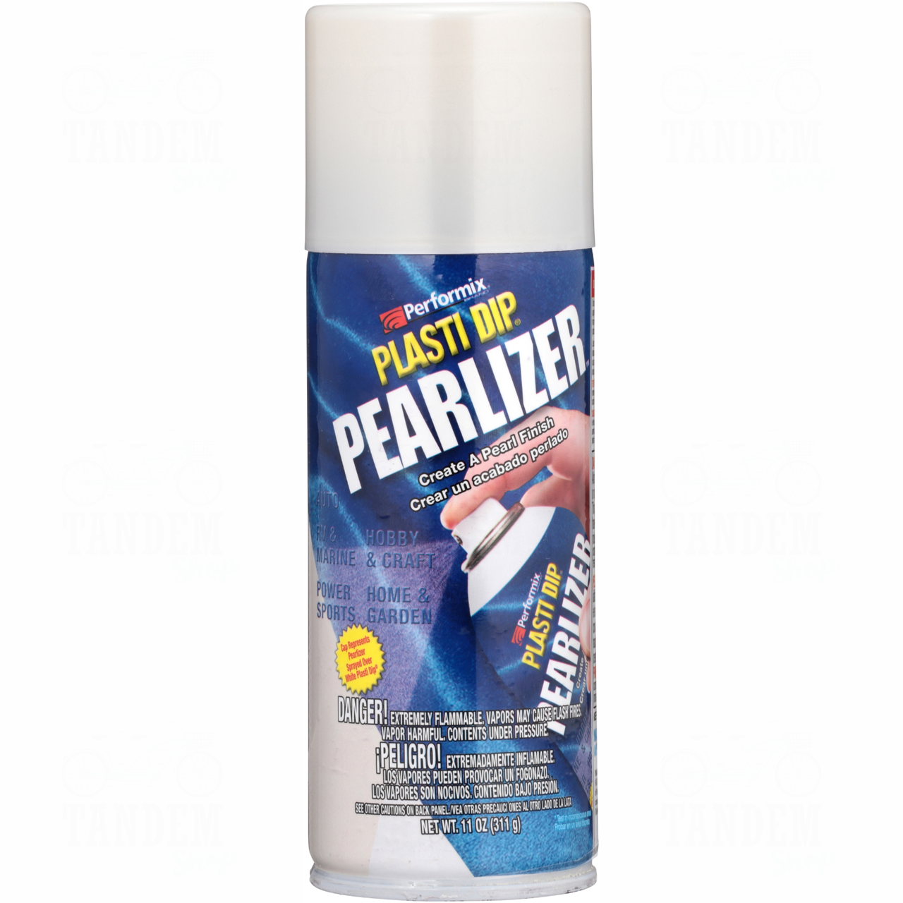 Жидкая резина с эффектом жемчуга Plasti Dip™ Pearlizer 400 мл аэрозоль Белый