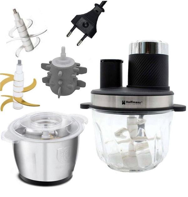 Блендер Hoffmans HM-8849 10 в 1 1800 Вт 2 швидкості 3,8 л Чорний (2826072898)