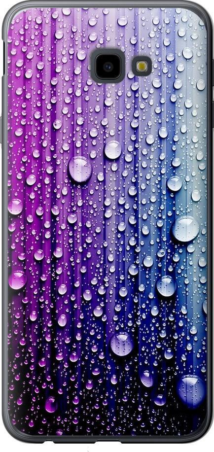 Чехол на Samsung Galaxy J4 Plus 2018 Капли воды (3351u-1594-42517)