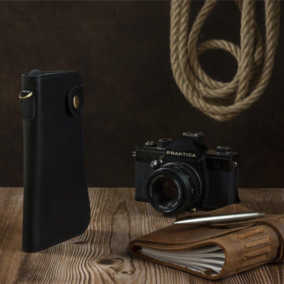 Клатч мужской на цепочке 720044 Черный (13961021) - фото 8 Клатч мужской на цепочке 720044 Черный (13961021) - фото 8