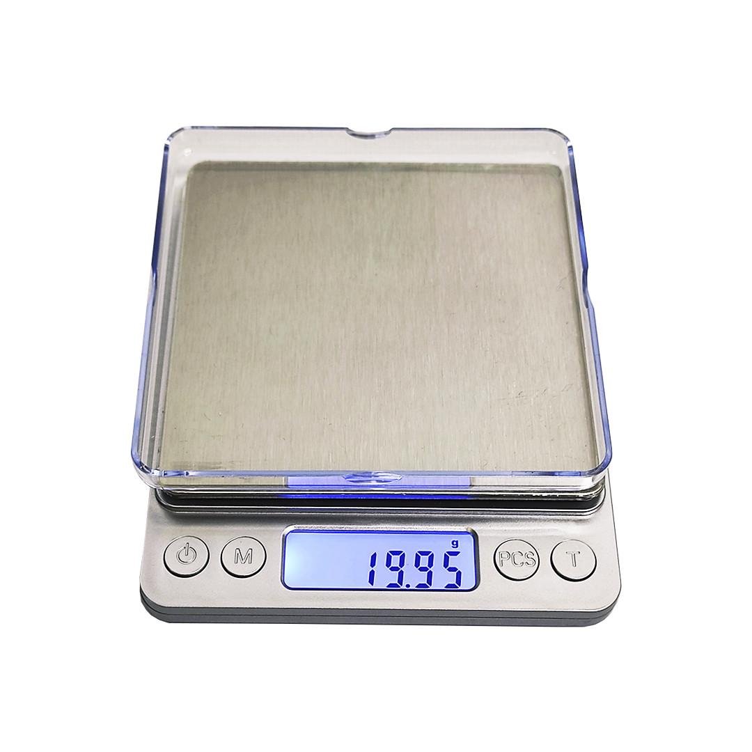 Ваги ювелірні електронні I-2000 500 г 0,01 г 2 чаші Срібний (jm0909) - фото 2 Ваги ювелірні електронні I-2000 500 г 0,01 г 2 чаші Срібний (jm0909) - фото 2