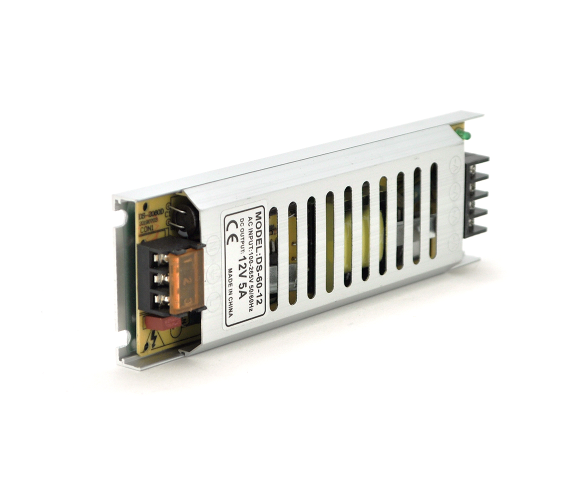 Блок импульсный VOLTRONIC SLIM 12V 5A 60W IP20 (NRU-12-60)