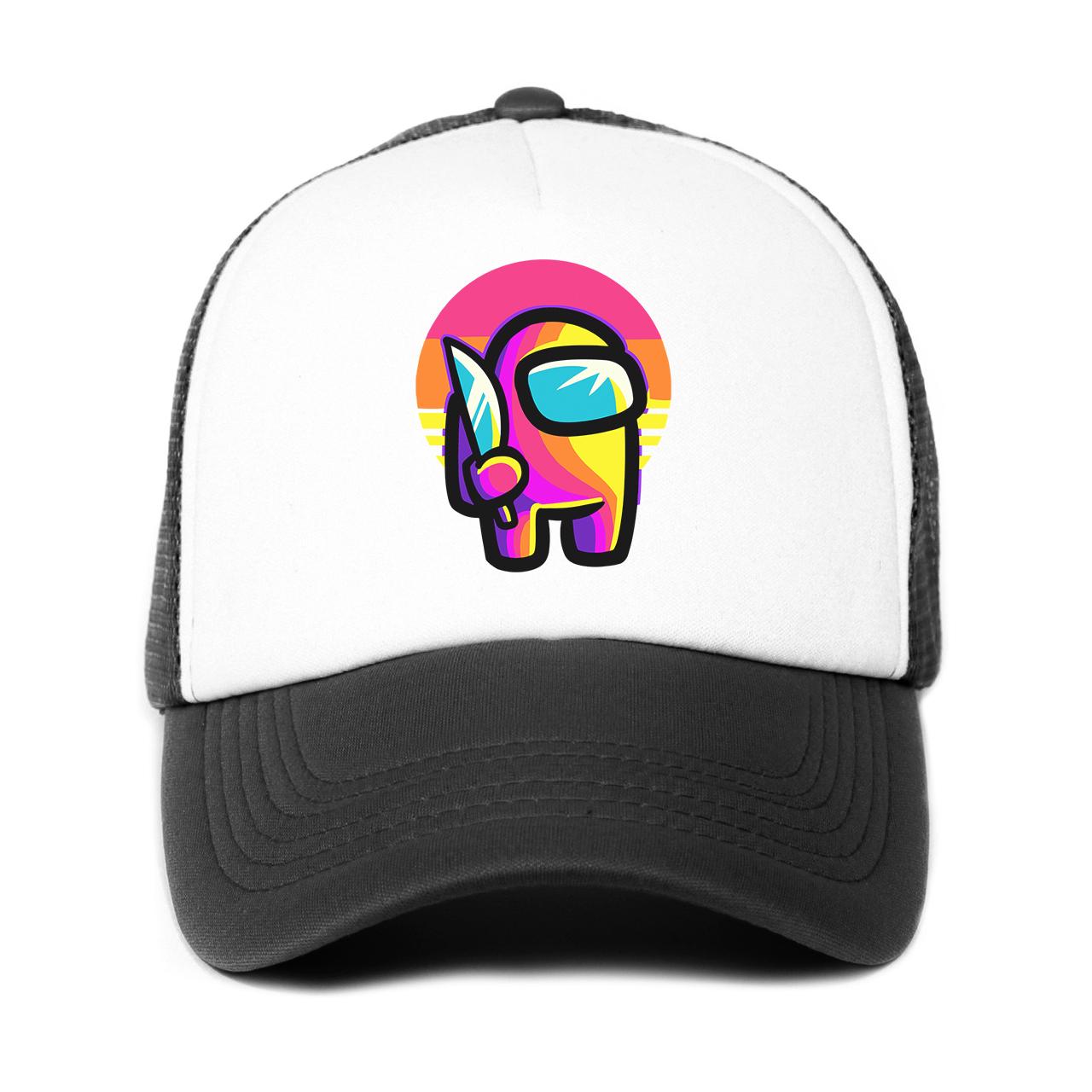 Кепка тракер дитяча Among Us Red Чорний (33404-2406-BK)