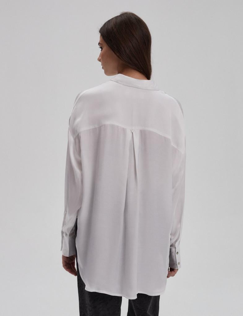 Сорочка жіноча Diverse HOMTE XS Білий (5902598938206) - фото 4 Сорочка жіноча Diverse HOMTE XS Білий (5902598938206) - фото 4