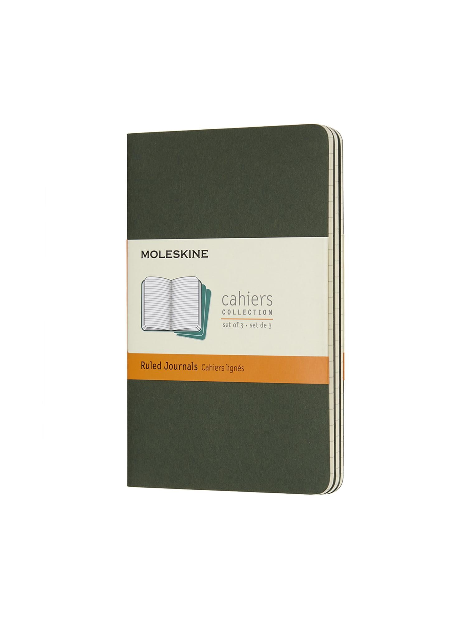 Записник Moleskine Cahier кишеньковий лінійка Зелений (CH011K15)