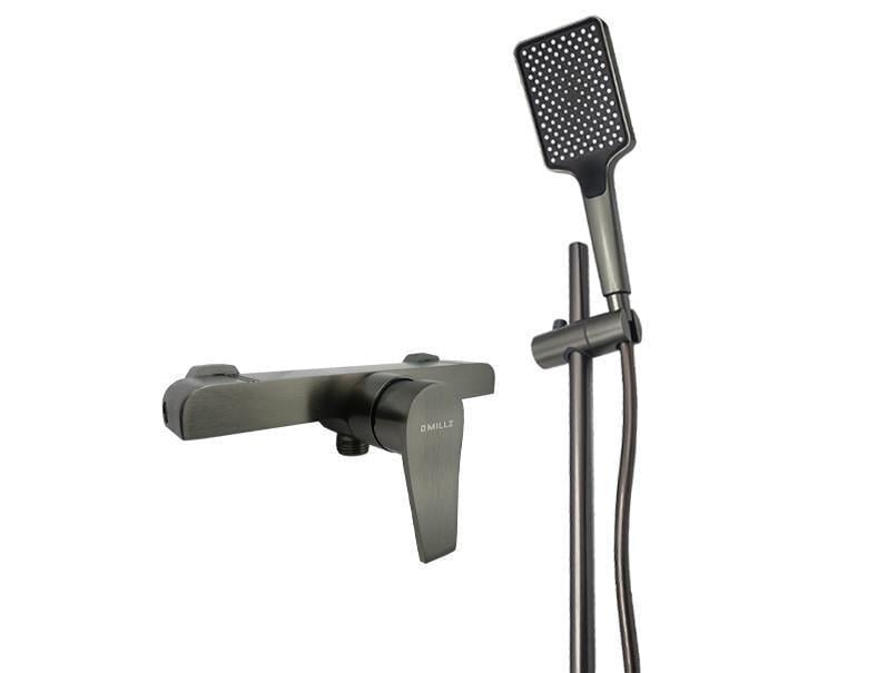 Смеситель для душевой кабины Millz MRS-AL-E2-1 со стойкой Серый (ТР-00026968) Смеситель для душевой кабины Millz MRS-AL-E2-1 со стойкой Серый (ТР-00026968)
