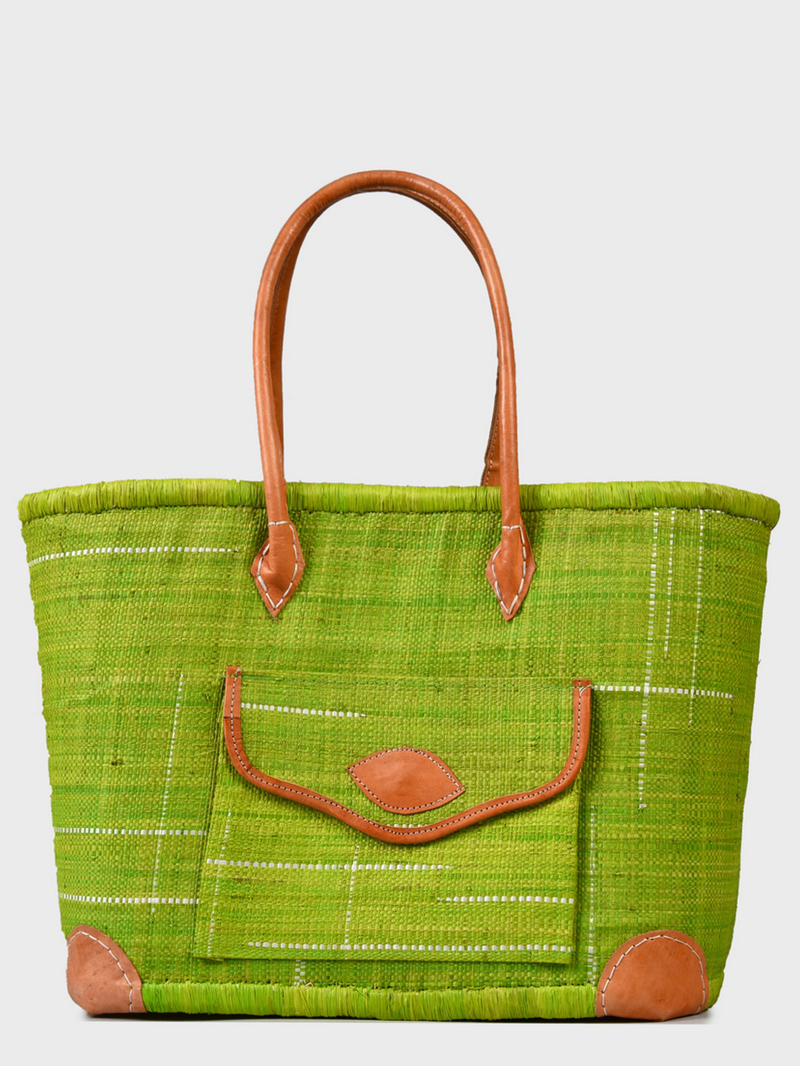 Сумка пляжная Le Comptoir de la plage Manjopika One size Салатовый (ZIK0000015774)