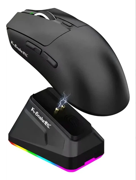 Комп'ютерна мишка K-SNAKE X11 Black RGB (2993891931)