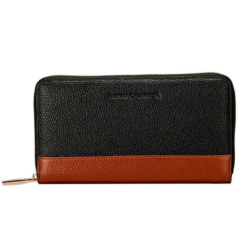 Кошелек женский Smith/Canova Althorp Black/Tan (26800 BLK-TAN)