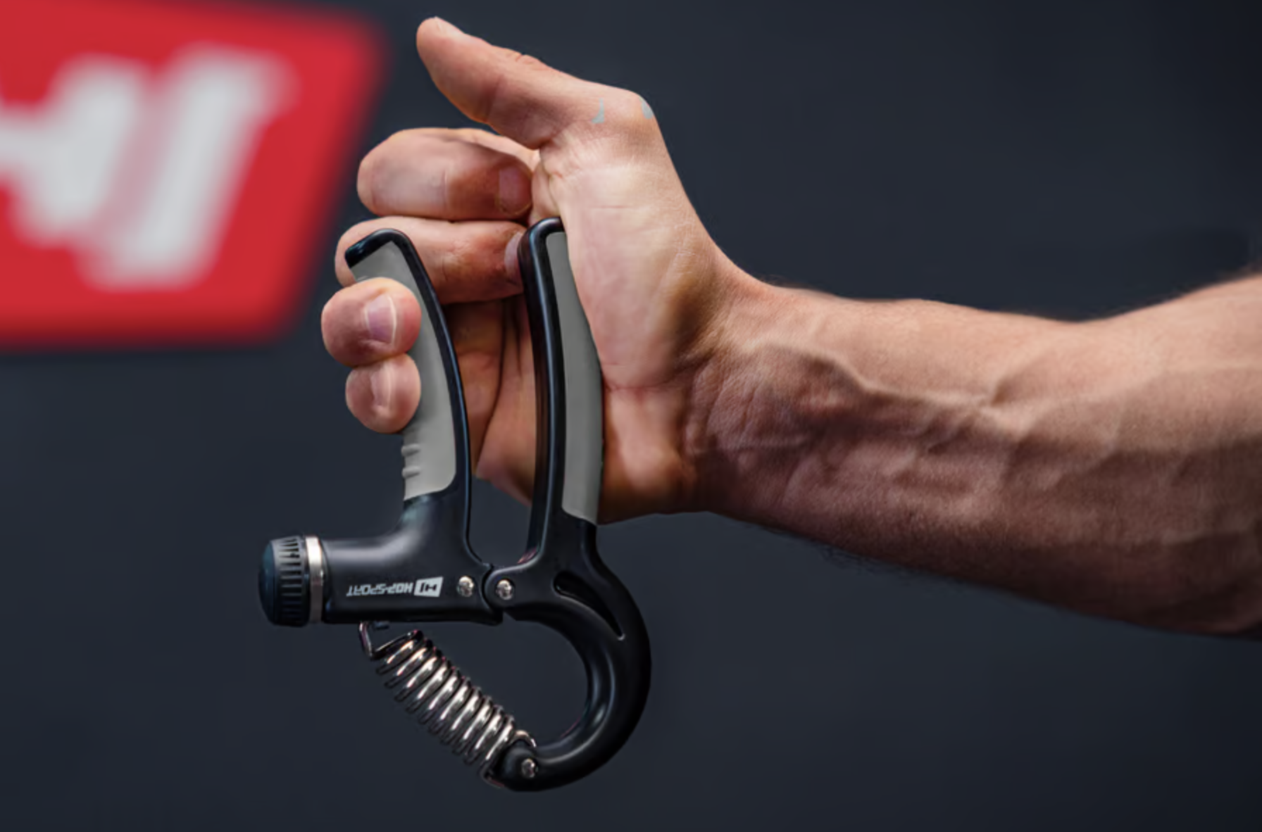 Эспандер регулируемый Hop-Sport 5-60кг HS-P060HG Черно-серый (4259) - фото 8