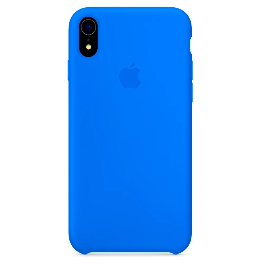 Силиконовый Чехол Накладка Silicone Case для iPhone XR Закрытый низ Royal Blue Силиконовый Чехол Накладка Silicone Case для iPhone XR Закрытый низ Royal Blue