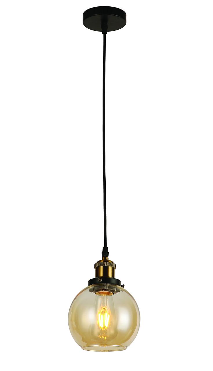Подвесной светильник 75290-1 AMBER Коричневый/Бронзовый