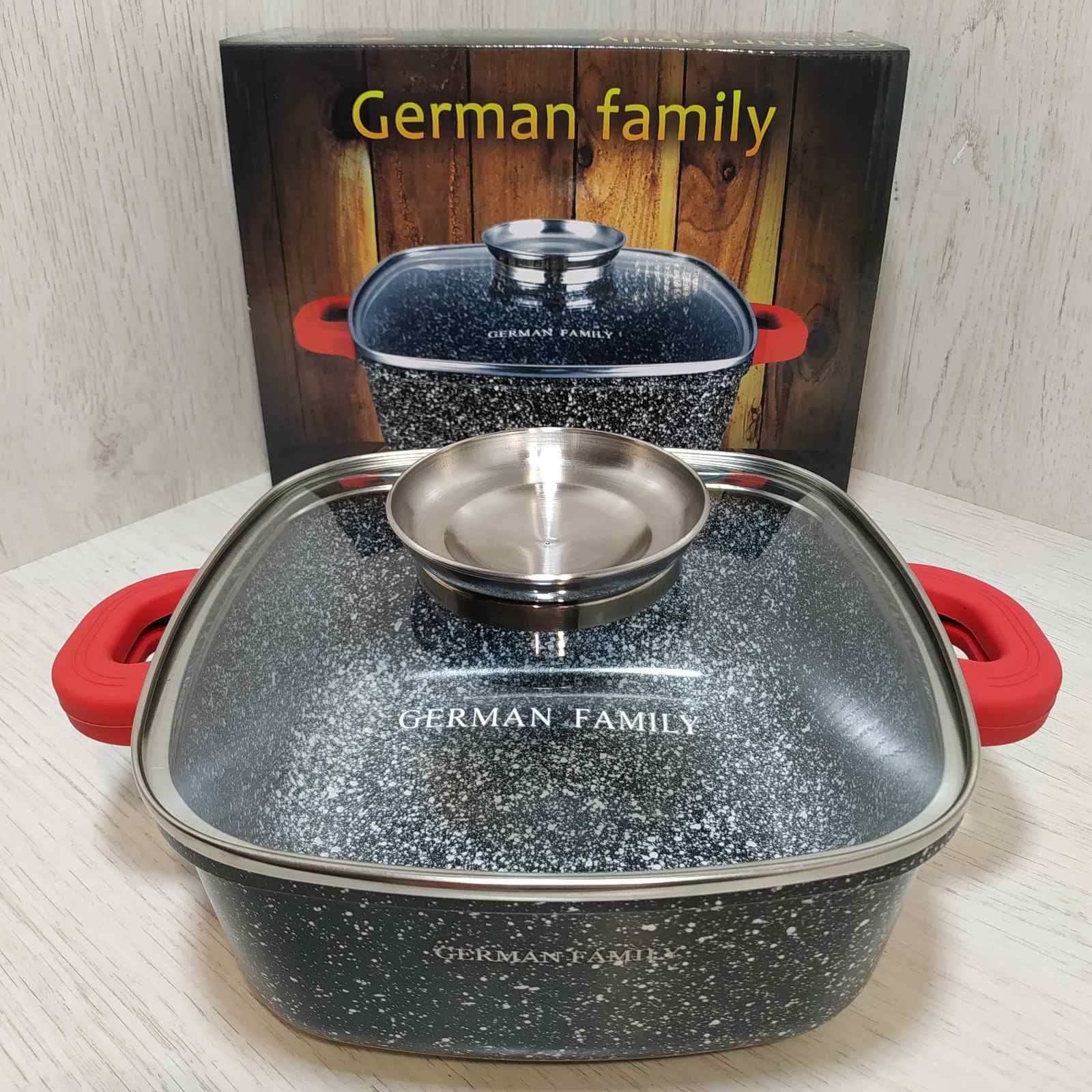 Гусятница гранитная German Famili GF-052-20 3.5 л - фото 1