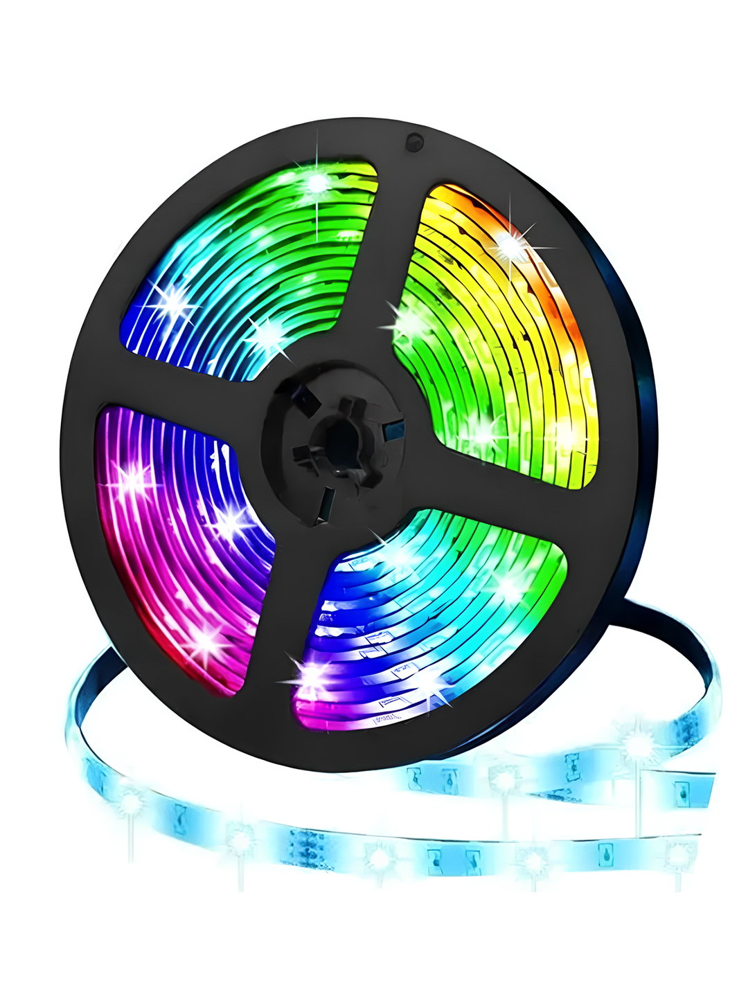 Лента светодиодная Foyu FO-Z812 RGB с пультом 16 цветов самоклеющаяся водонепроницаемая питание от usb 3 м (5475cb30)