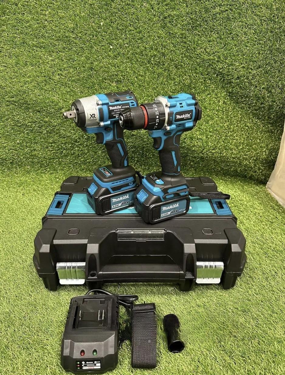 Комплект инструментов бесщеточный DTW485+DTW800 48 V/6 Ah - фото 6