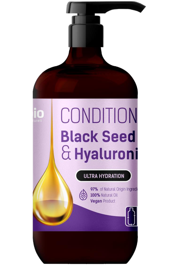 Кондиціонер для волосся Bio Naturel Black Seed Oil і Hyaluronic Acid 946 мл (8588006041453)