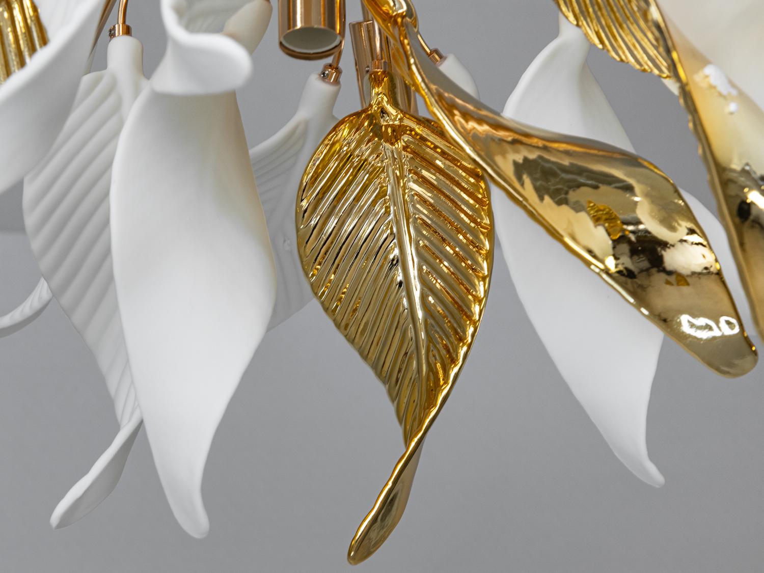 Люстра на 7 ламп Золотий (7208-7c gd) - фото 3