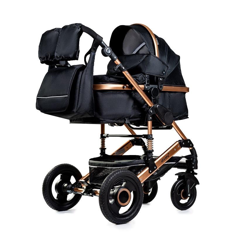 Универсальная коляска трансформер Ninos Freelander 3 в 1 Black - фото 12 Универсальная коляска трансформер Ninos Freelander 3 в 1 Black - фото 12