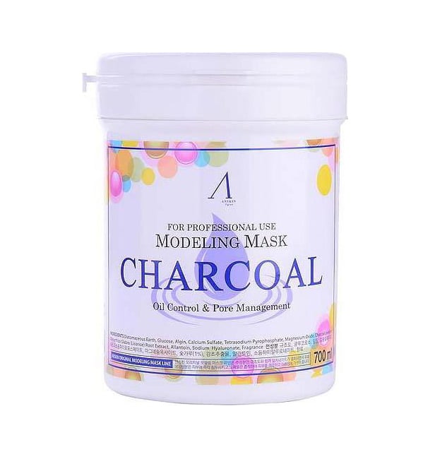 Маска Anskin Charcoal Modeling Mask 700 мл (MR06089)