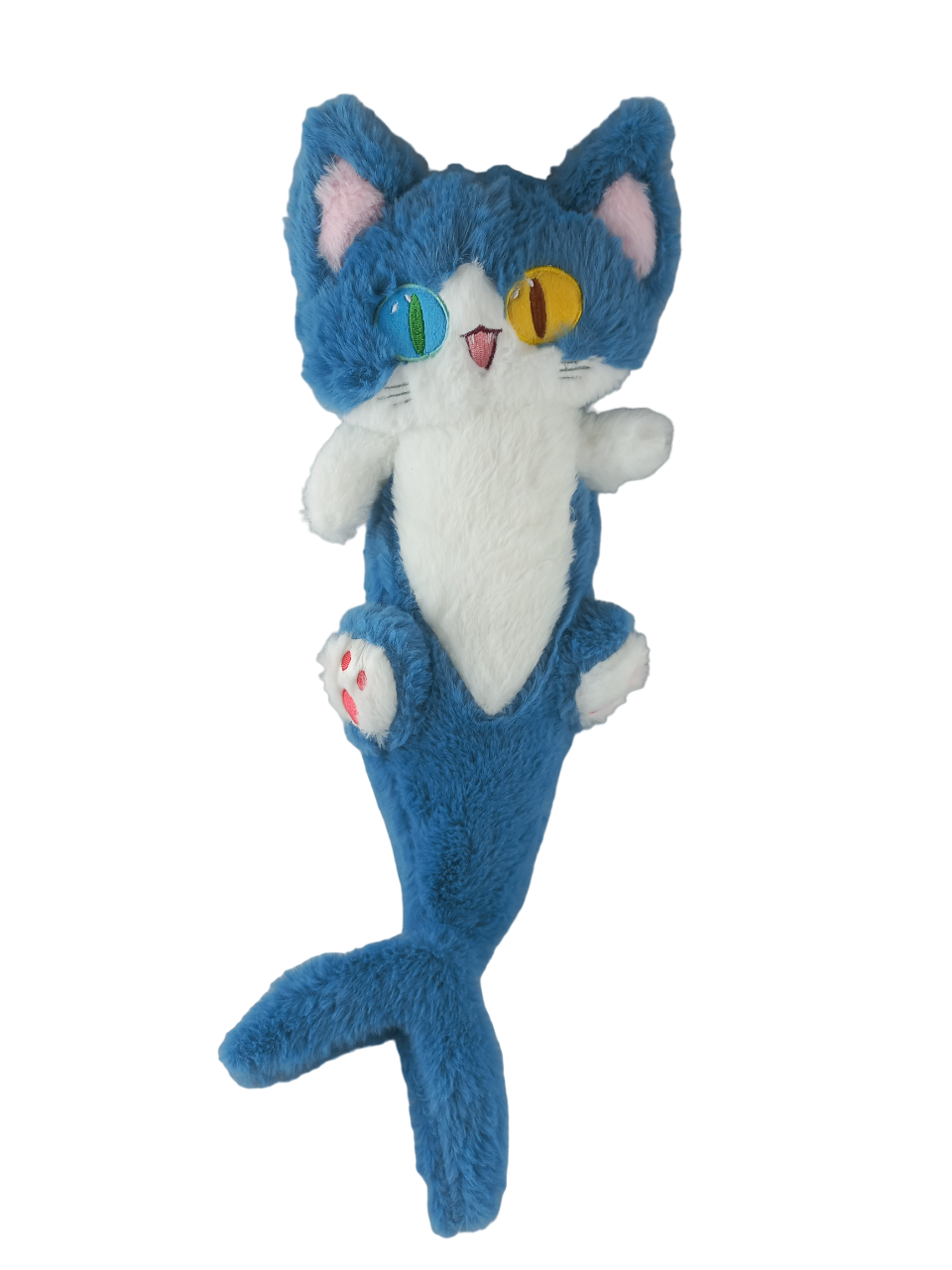 Мягкая игрушка Кот-акула 47 см Голубой (000024)