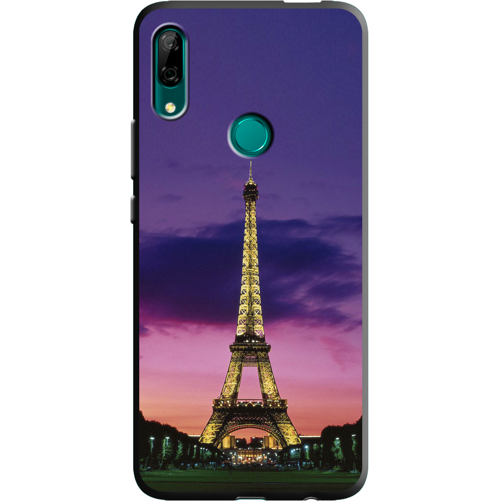 Чехол Boxface Huawei P Smart Z Полночь в Париже Черный силикон (37381-up964-38944)