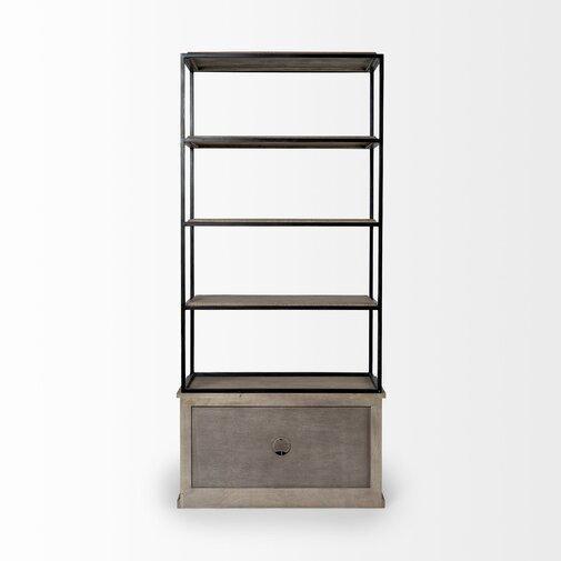 Стеллаж для хранения Loft NS-1938 2280x1000x450 мм Черный (6156d5863edc877ba85899e3)