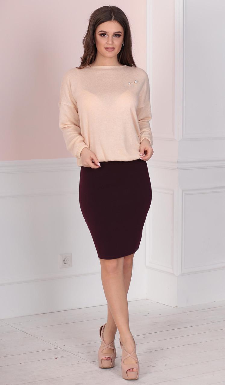 Юбка карандаш с разрезом 0079 S Marsal - фото 2 Юбка карандаш с разрезом 0079 S Marsal - фото 2