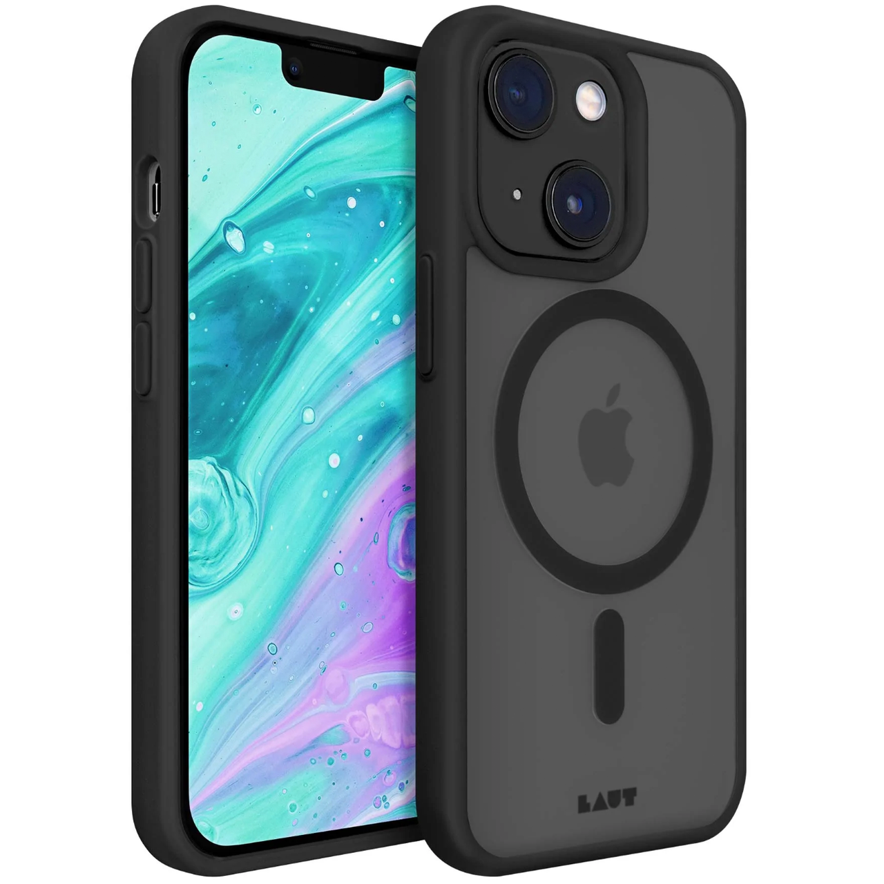 Чехол LAUT HUEX PROTECT with MagSafe IMPKT Cell Technology for iPhone 14 Plus, Black (L_IP22C_HPT_BK)