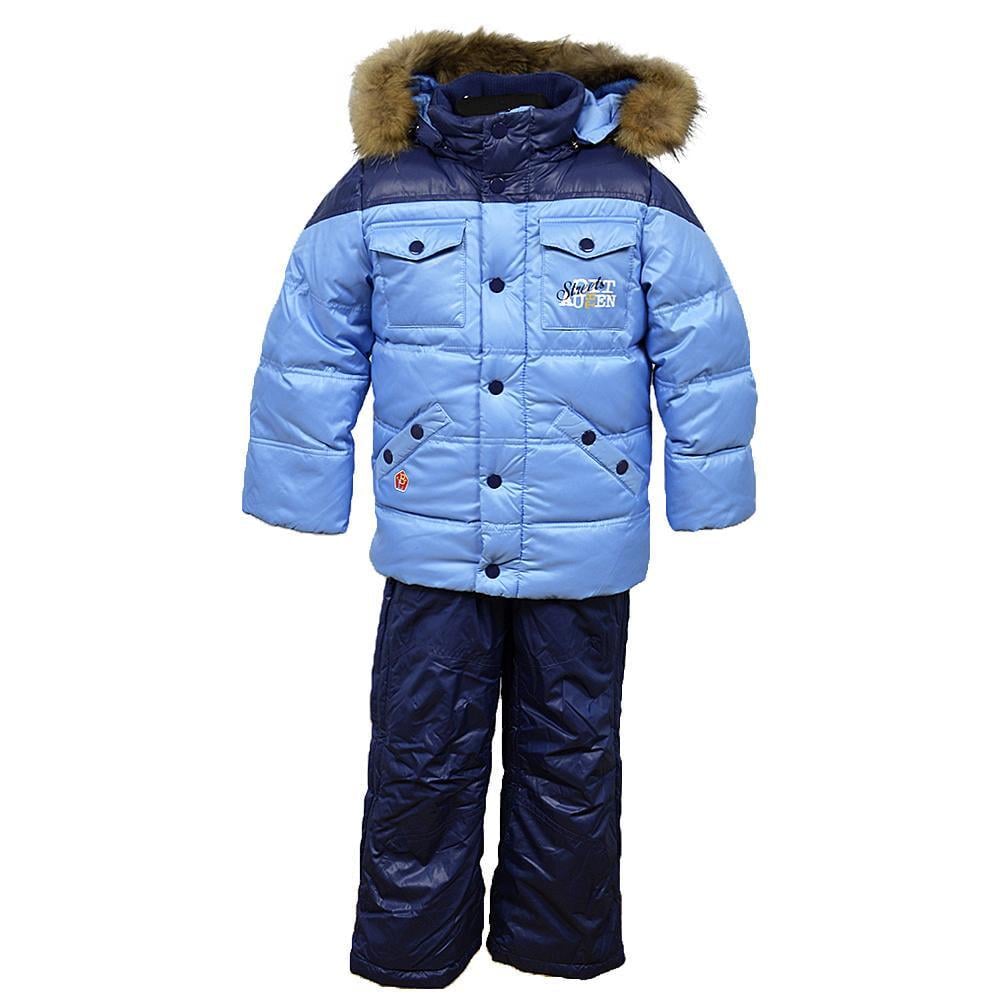 Комплект зимний Беби лайн 104 см Голубой/темно-синий (Z-73-15) Комплект зимний Беби лайн 104 см Голубой/темно-синий (Z-73-15)