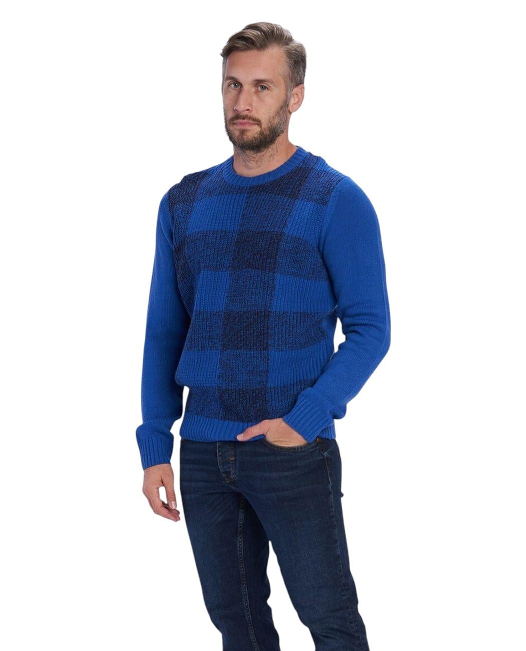 Свитер мужской теплый Lee Cooper 10495642.ELO L Синий (4894534321719)
