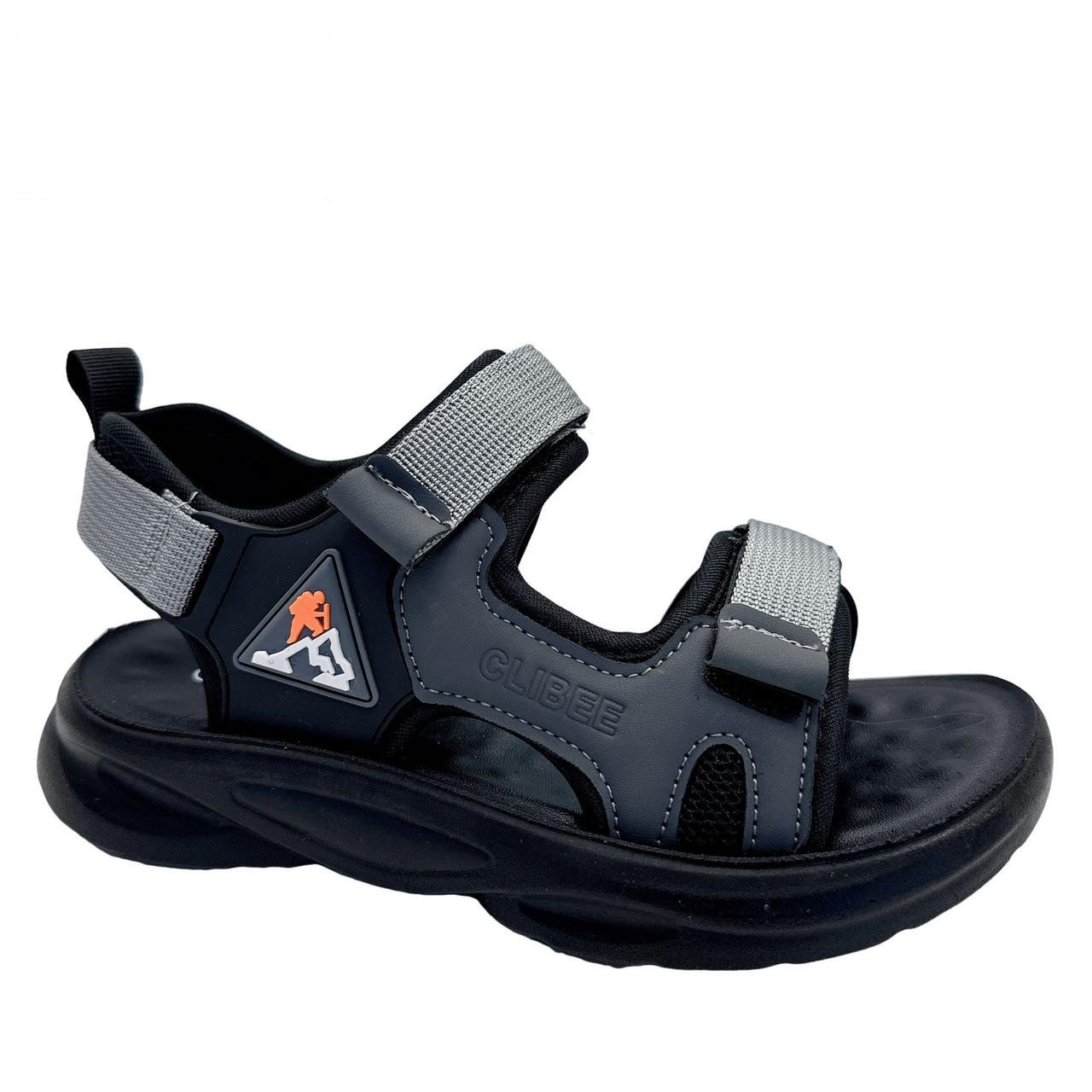 Сандалі для хлопчиків Clibee ZC22023/37 р. 37 Сірий