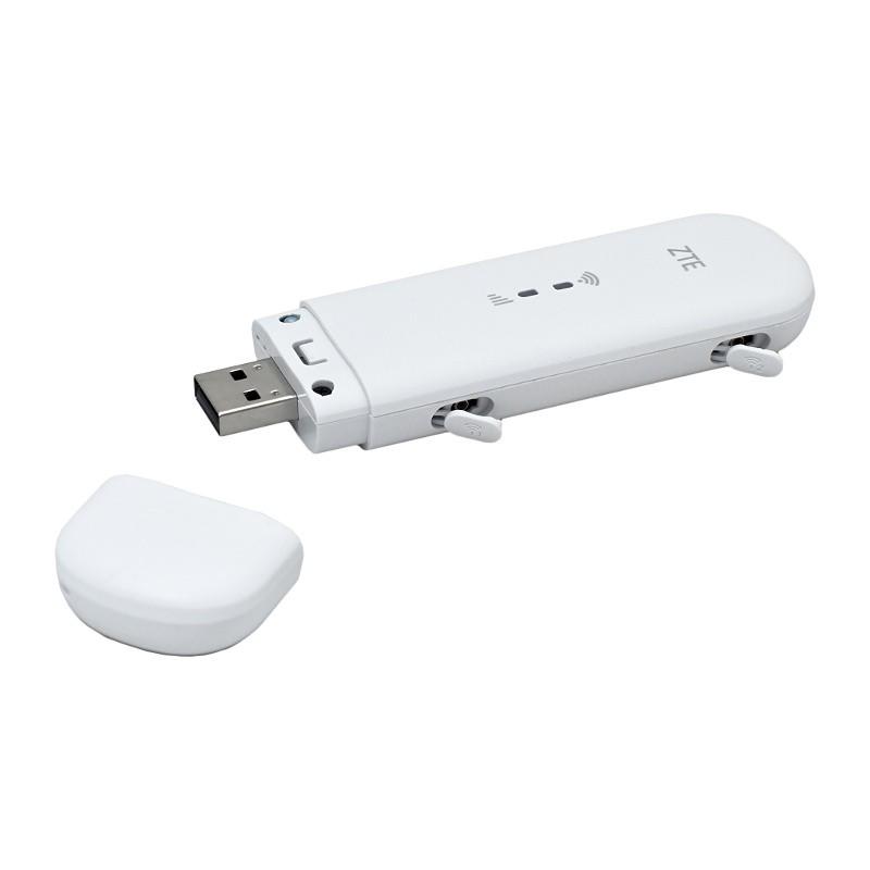 USB модем ZTE MF79U 4G Wi-Fi роутер с антенным разъемом MIMO White - фото 3